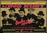 KING KURT (uk) - Klub 007 Strahov - Silvestr 2016