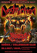 DESTRUCTION a NERVOSA zthrashujú Košice!
