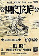 WORMROT+ NEEDFUL THINGS + KAOSQUAD 2. 3. 2017 v Praze