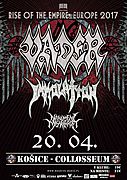 Death metalové legendy IMMOLATION a VADER skántria Košice!