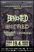 BENIGHTED / WORMED 19. 4. 2017 v pražské Modré Vopici