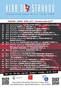 Program - klub 007 Strahov - duben 2017