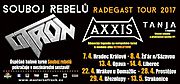 CITRON, AXXIS a TANJA vyráží již tento víkend na turné!