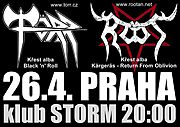 TÖRR a ROOT pokřtí nová alba v Praze