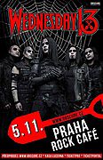 Horor punkoví WEDNESDAY 13 po dvou letech v Praze!