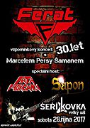 Výroční koncert kapely FERAT proběhne v říjnu