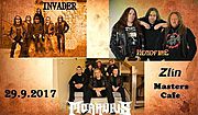 INVADER, HEADFIRE a MORAVIUS vystoupí společně ve Zlíně a Brně