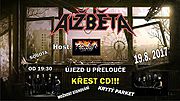 Kapela ALŽBĚTA pokřtí své nové CD již tuto sobotu
