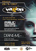 Společný koncert kapel PUBLIC RELATIONS a DEFINE ME již tuto neděli