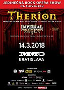 THERION + IMPERIAL AGE v březnu 2018 na Slovensku