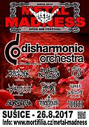METAL MADNESS 26. 8. 2017 v Sušici - program