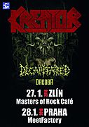 KREATOR v lednu 2x v ČR!