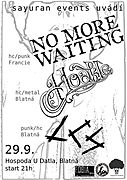 NO MORE WAITING z Francie na konci září v Blatné