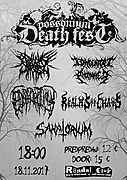 POSSONIUM DEATH FEST s vražednou zostavou 18. 11. 2017 v Bratislavě