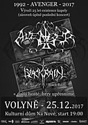 Výroční koncert AVENGER proběhne v prosinci