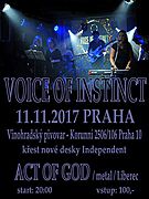 VOICE OF INSTINCT pokřtí své debutové album