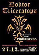DOKTOR TRICERATOPS vystoupí v klubu Kain