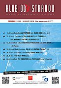 Klub 007 Strahov - program - leden 2018
