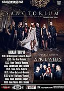 SANCTORIUM a APRIL WEEPS na společném turné