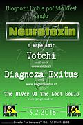 DIAGNOSA EXITUS pokřtí Pod Lampou nový singl. Společnost jim budou dělat Votchi a The River Of The Lost Souls
