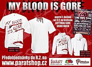 MY BLOOD IS GORE - nové merchandise od Pařátu