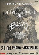 PRIMORDIAL, MOONSORROW, DER WEG EINER FREIHEIT v sobotu 21. 4. 2018 v Praze