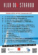 Klub 007 Strahov - program - květen 2018