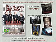 82. číslo Pařátu vyjde v pátek na MetalGate Czech Death Festu