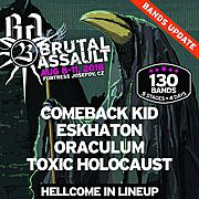 Brutal Assault oznamuje COMEBACK KID nebo TOXIC HOLOCAUST