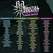 BRUTAL ASSAULT 2018 - rozpis kapel po dnech