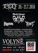 Volyňský ETEF (MASTER´S HAMMER, ROOT, HYPNOS) – končí předprodej vstupenek!