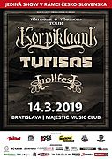 KORPIKLAANI + TURISAS + TROLLFEST 14. 3. 2019 v Bratislavě