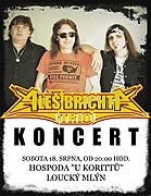Pozvánka na koncert tria Aleše Brichty