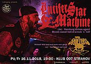 LUCIFER STAR MACHINE, TIME SHIFTERS 16. 11. 2018 v Praze