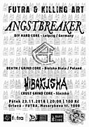ANGSTBREAKER, C-4 a HIBAKUSHA zahrají v pátek v orlovské Futře
