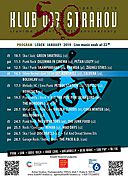 Klub 007 Strahov - program - leden 2019