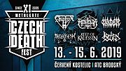 METALGATE CZECH DEATH FEST 2019 - nové přírůstky