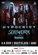 HYPOCRISY + SOILWORK + DOOMAS 6. 8. 2019 v Bratislavě
