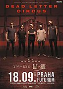 DEAD LETTER CIRCUS, SIAMESE, DAZE OF JUNE 18. 9. 2019 v Praze