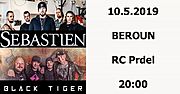 SEBASTIEN zahrají 10. 5. 2019 v Berouně