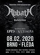 ABBATH / 1349 / VLTIMAS v únoru 2020 v Brně