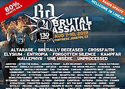 BRUTAL ASSAULT 2019 - undergroundový update kapel