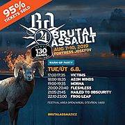 BRUTAL ASSAULT 2019 - program warm-up party