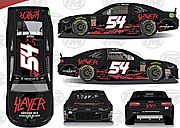 SLAYER sponzorují vůz NASCAR