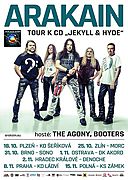ARAKAIN vyráží na podzimní tour s novou desku Jekyll & Hyde