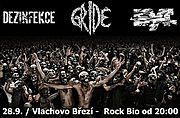 BUT, DEZINFEKCE, GRIDE / 28.9. / Vlachovo Březí - Rock Bio