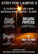 STÍNY PLAMENŮ, NECNON MORTUSS, SORATH a WAR FOR WAR 5. 10. 2019 v Plzni