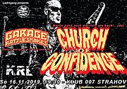 CHURCH OF CONFIDENCE (de) & GARAGE RATTLESNAKES (cz) 16. 11. 2019 v Praze