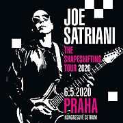 Joe Satriani vystoupí v květnu 2020 v Praze s novým albem