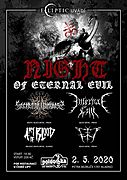 Night of eternal evil 2. 5. 2020 na Kladně